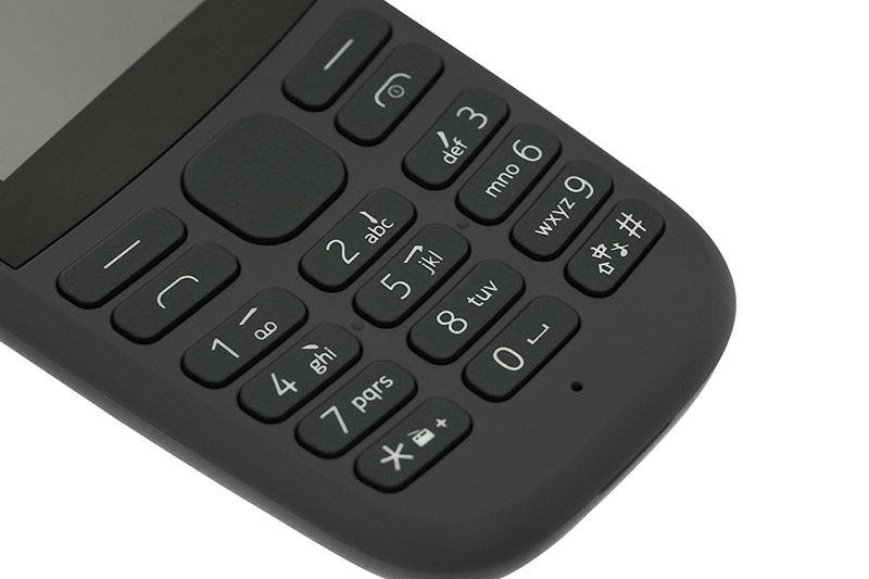 Điện thoại Nokia 105 Single SIM (2019) | Bàn phim T9 tiện lợi