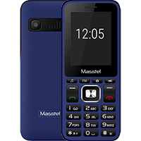Điện thoại Masstel IZI 206 Màu Xanh đen