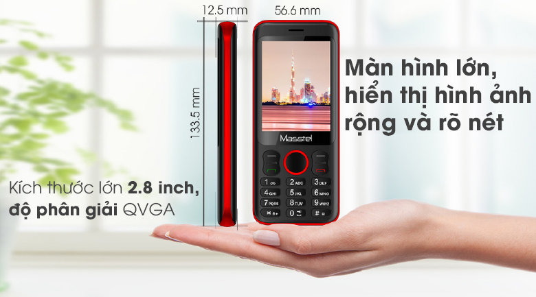 Điện thoại Masstel IZI 280