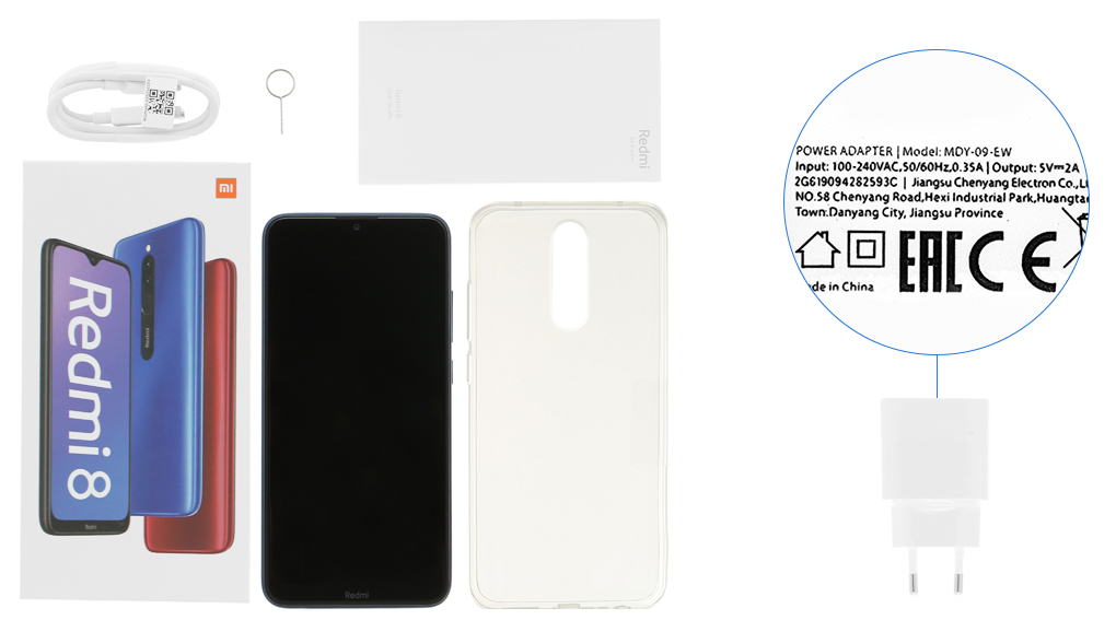 Bộ sản phẩm gồm: Hộp, Cáp, Cây lấy sim, Ốp lưng