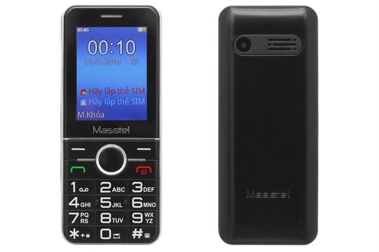Điện thoại Masstel IZI 300 Màu Đen