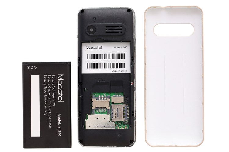 Điện thoại Masstel IZI 300 Màu Vàng