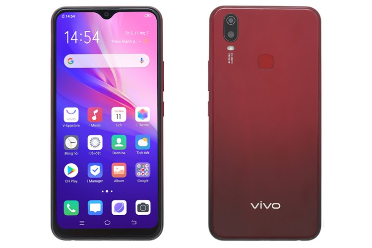 Điện thoại Vivo Y11 Màu Đỏ