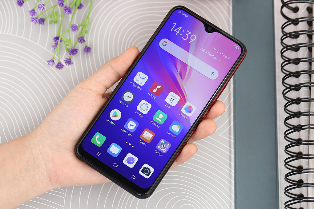 Điện thoại Vivo Y11 Màu Đỏ