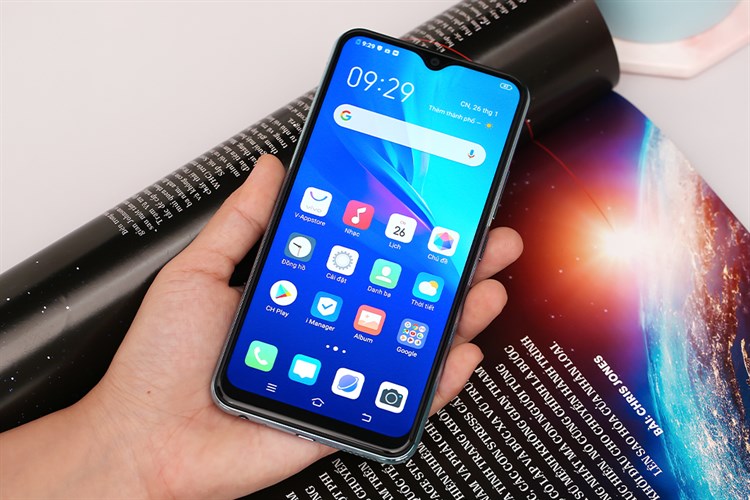 Điện thoại Vivo Y11 Màu Xanh da trời nhạt