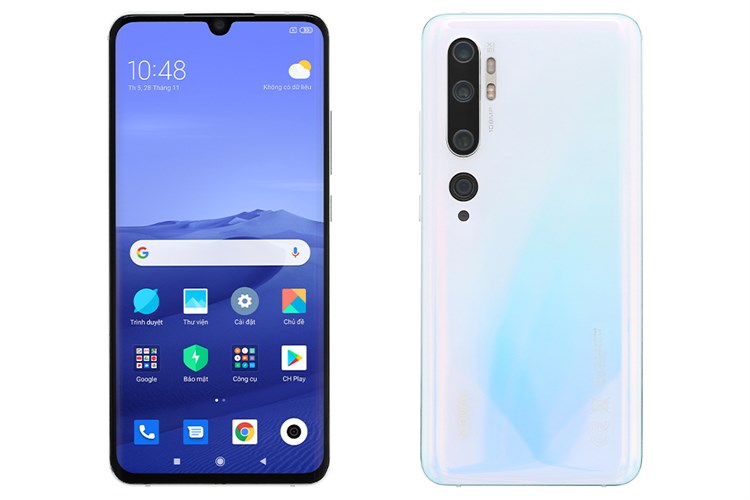 Điện thoại Xiaomi Mi Note 10 Màu Trắng