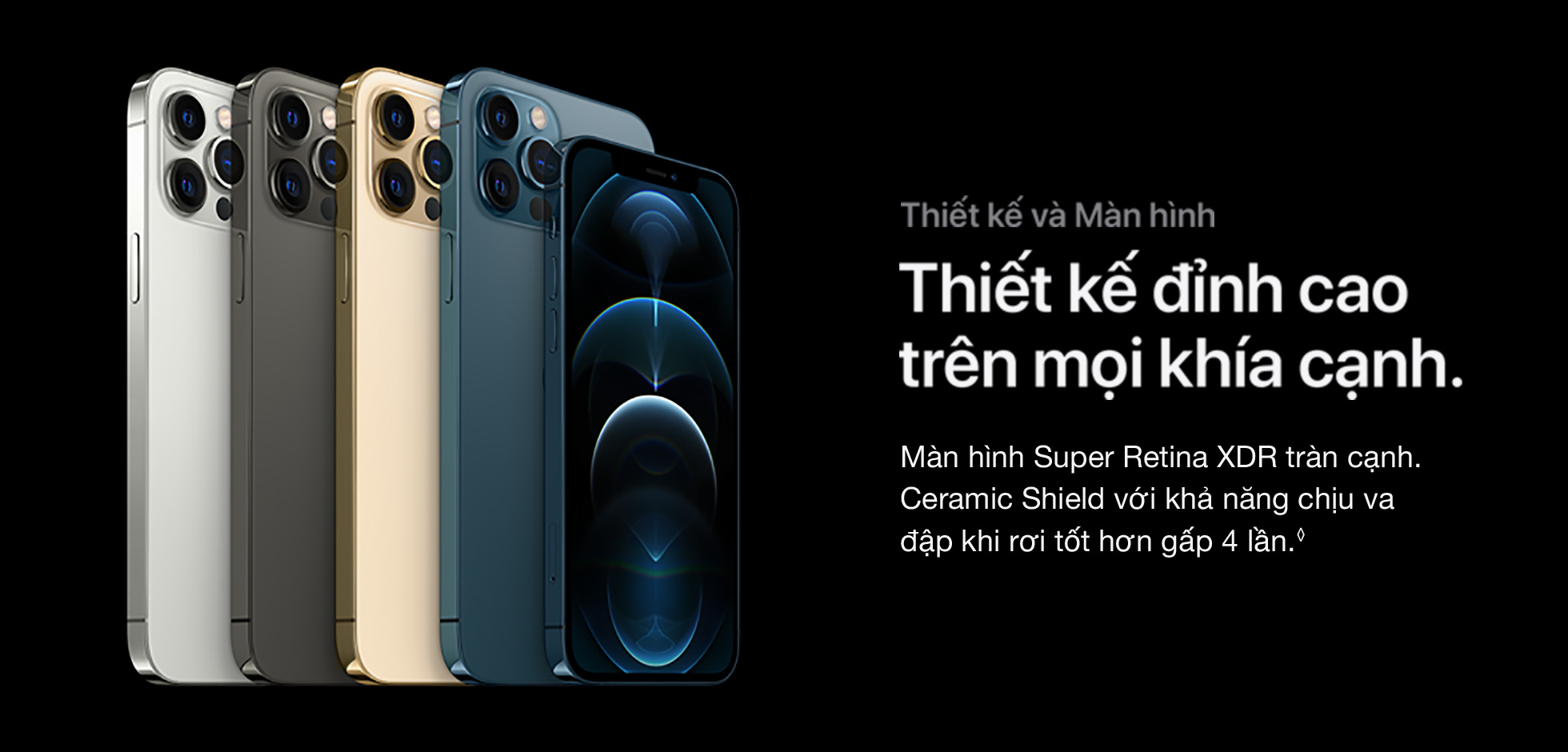 iPhone 12 Pro 128GB - Thiết kế