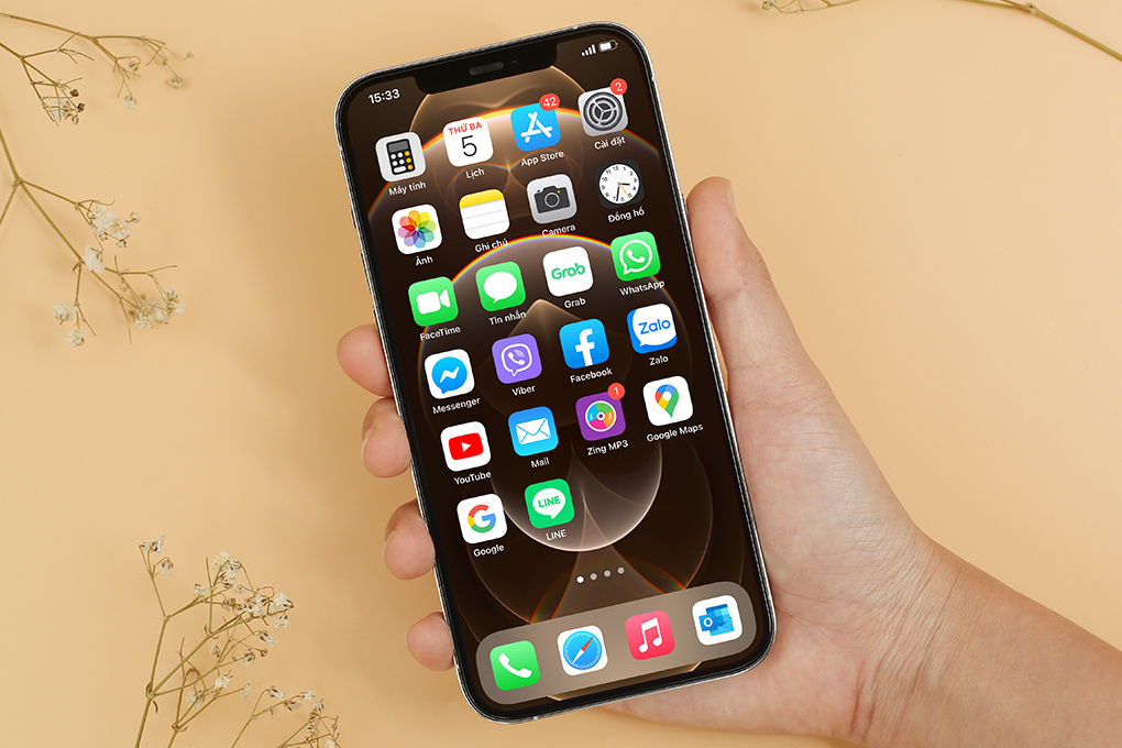 Điện thoại iPhone 12 Pro Max 128GB Màu Bạc