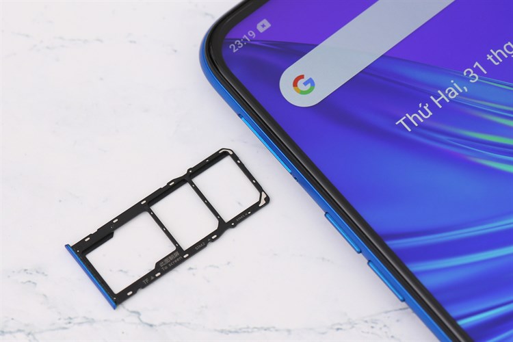 Điện thoại realme 5s Màu Xanh Dương