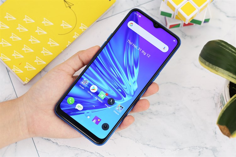 Điện thoại realme 5s Màu Xanh Dương