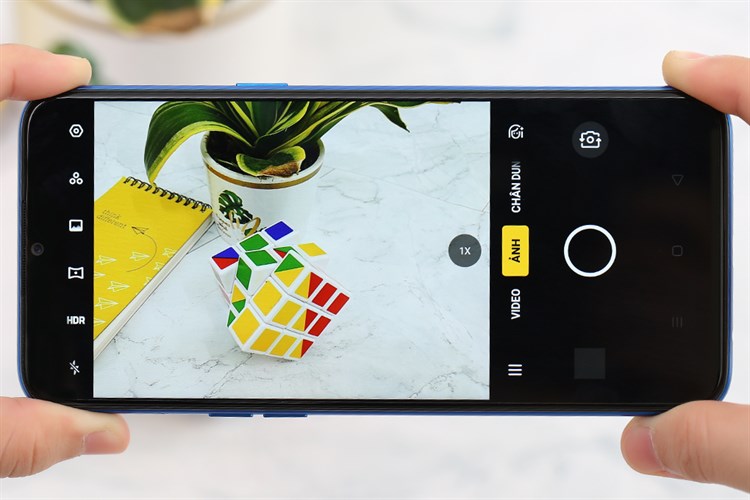 Điện thoại realme 5s Màu Xanh Dương