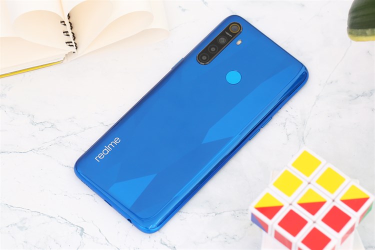 Điện thoại realme 5s Màu Xanh Dương