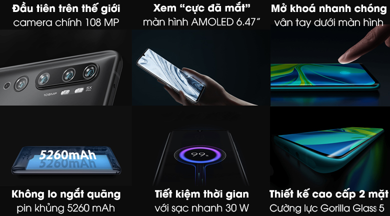 Điện thoại Xiaomi Mi Note 10 Pro