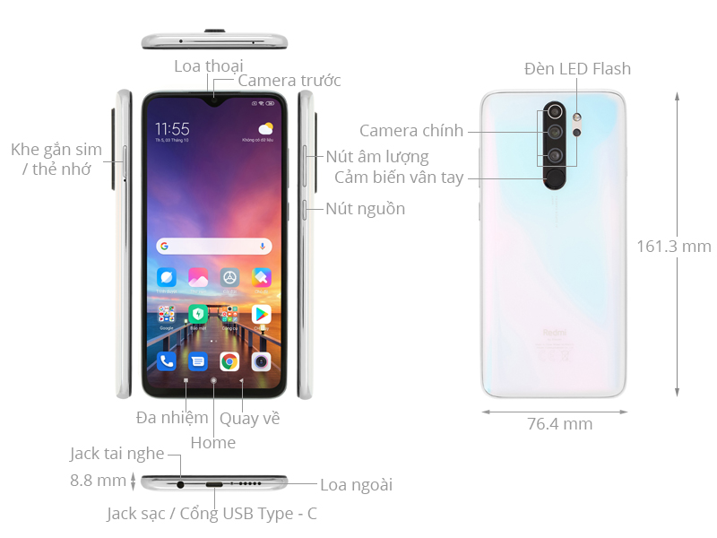 Xiaomi Redmi Note 8 Pro (6GB/128GB)