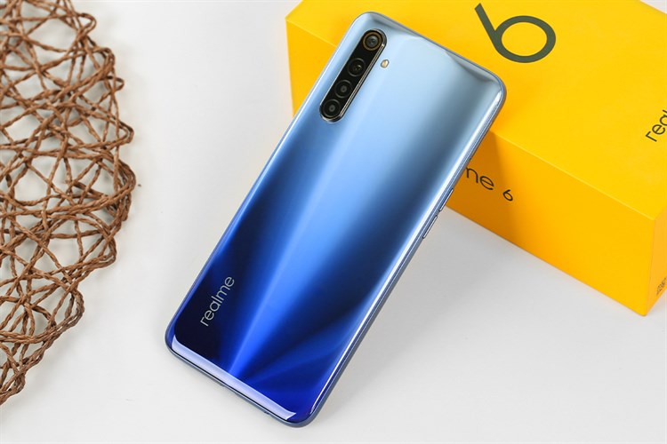 Điện thoại realme 6 (4GB/128GB) Màu Xanh Dương