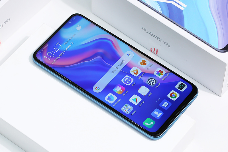 Điện thoại Huawei Y9s | Thiết kế màn hình tràn viền