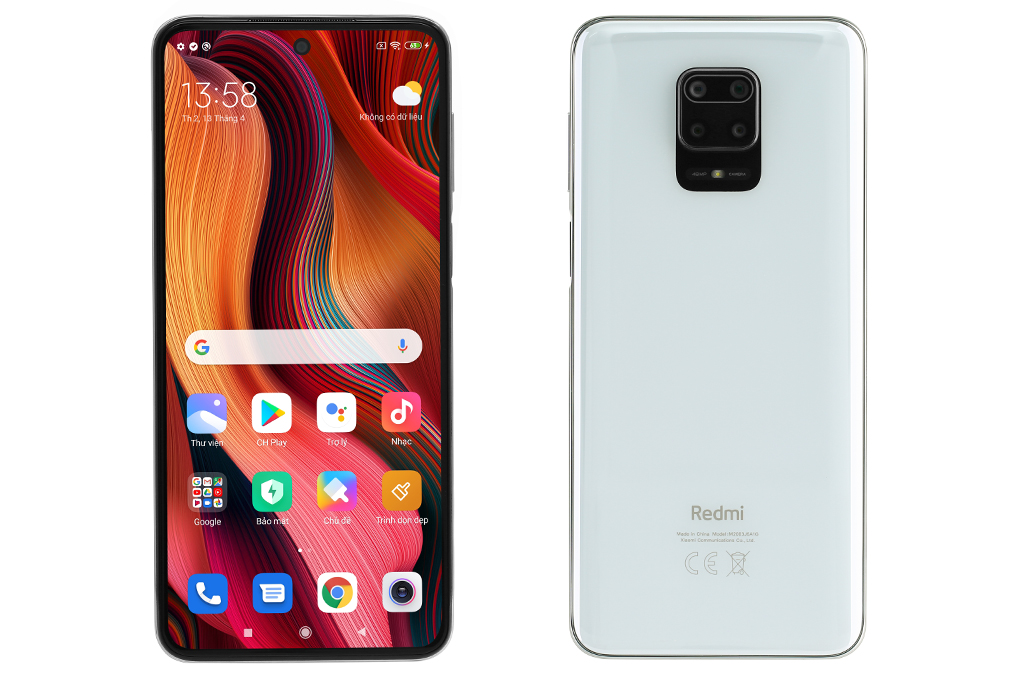Điện thoại Xiaomi Redmi Note 9S Màu Trắng