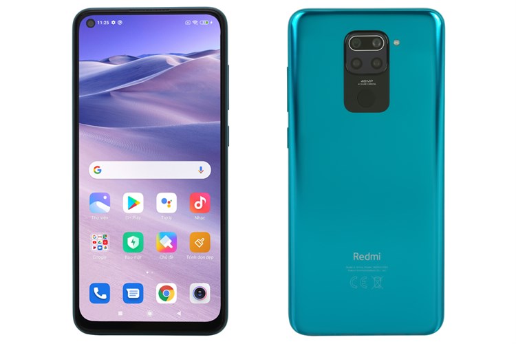 Điện thoại Xiaomi Redmi Note 9 Màu Xanh lá