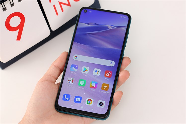 Điện thoại Xiaomi Redmi Note 9 Màu Xanh lá