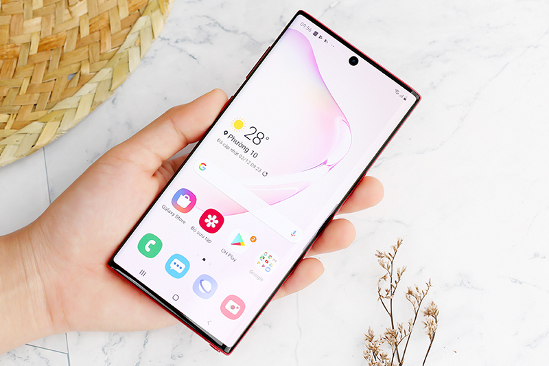 Điện thoại Samsung Galaxy Note 10 Đỏ | Màn hình