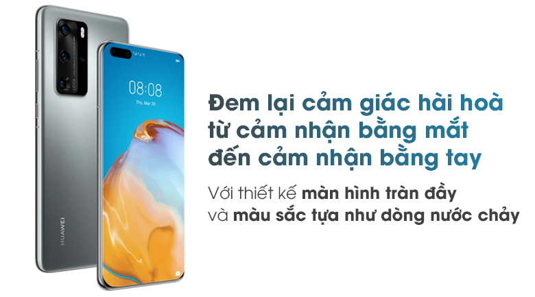 Điện thoại Huawei P40 Pro (Nền tảng Huawei Mobile Service)