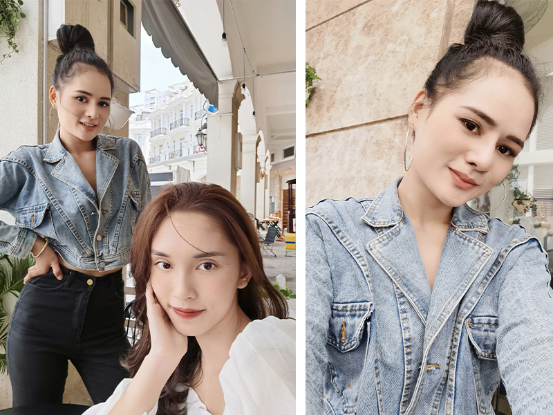 Điện thoại Huawei P40 Pro | Chụp ảnh từ camera trước