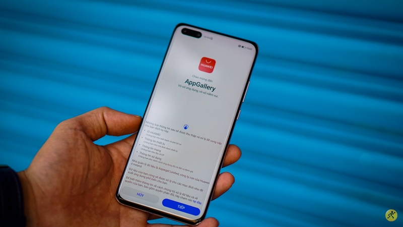 Huawei AppGallery trên điện thoại Huawei P40 Pro