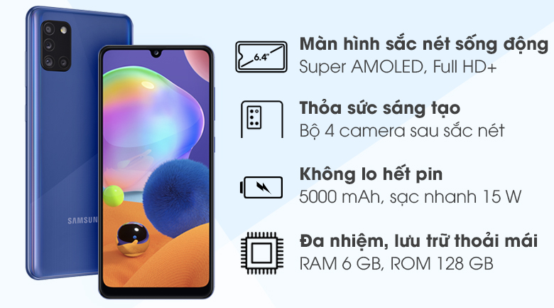 Samsung Galaxy A31 - Siêu thị Điện máy XANH