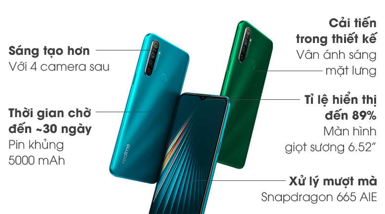 Điện thoại realme 5i (3GB/32GB)