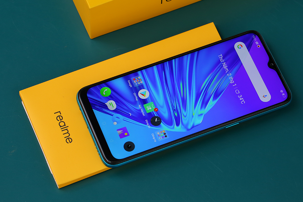 Điện thoại realme 5i (3GB/32GB) Màu Xanh Dương