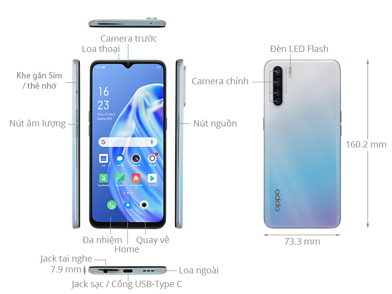 OPPO A91