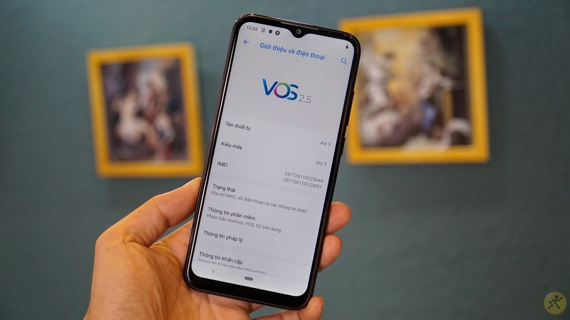 Hệ điều hành VOS mới trên điện thoại Vsmart Joy 3 