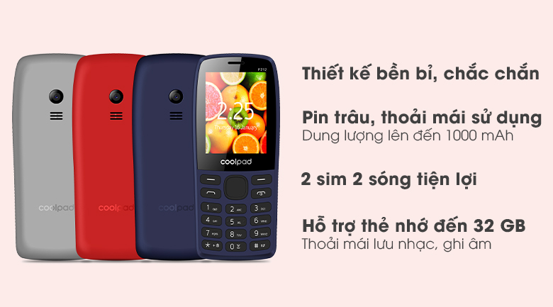 Điện thoại Coolpad F212