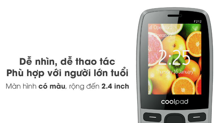 Điện thoại Coolpad F212
