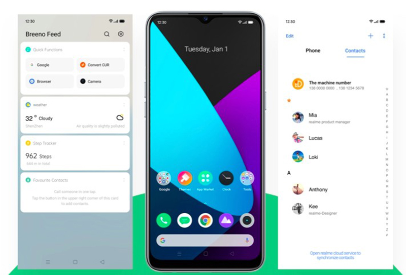 Realme 6i | Giao diện Realme UI