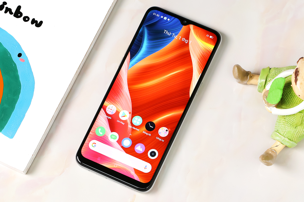 Điện thoại realme 6i Màu Trắng