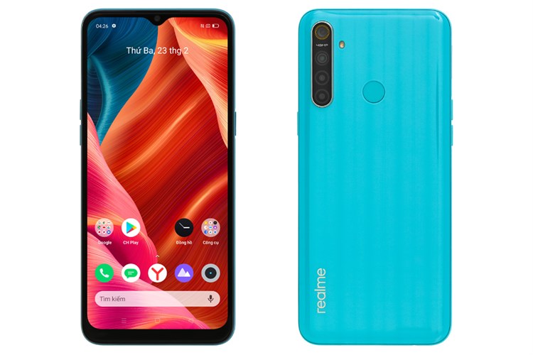 Điện thoại realme 6i Màu Xanh Dương