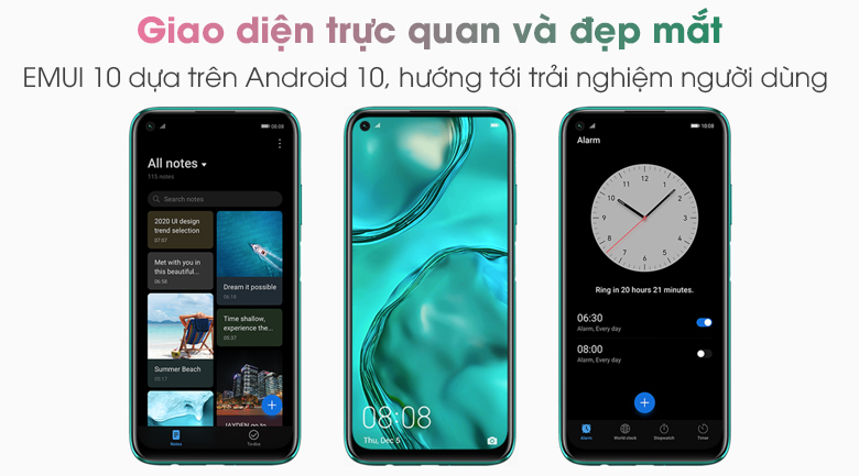 Điện thoại Huawei Nova 7i (Nền tảng Huawei Mobile Service)