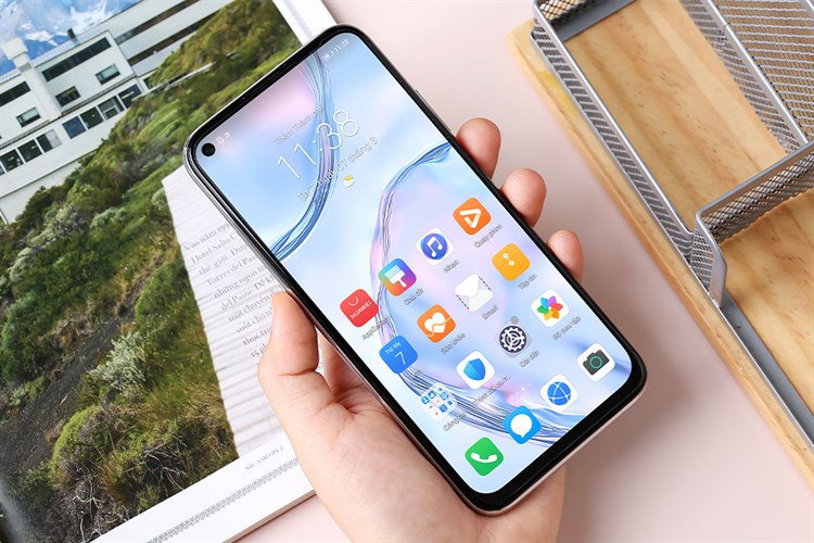Điện thoại Huawei Nova 7i (Nền tảng Huawei Mobile Service) Màu Hồng