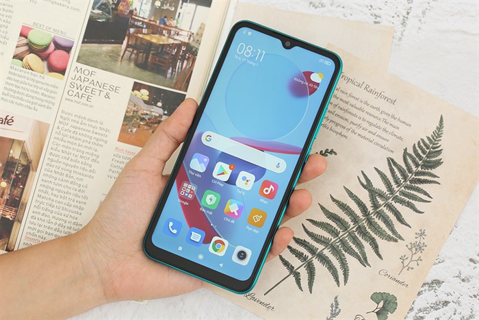 Điện thoại Xiaomi Redmi 9A Màu Xanh lam