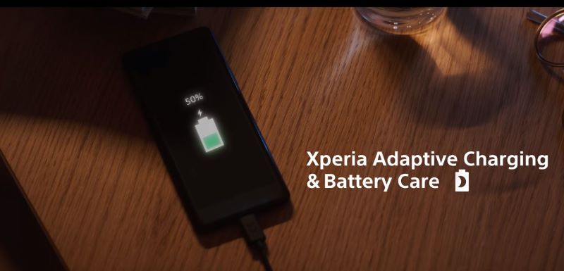 Công nghệ Xperia Adaptive Charging & Battery Care trên Xperia 10 II