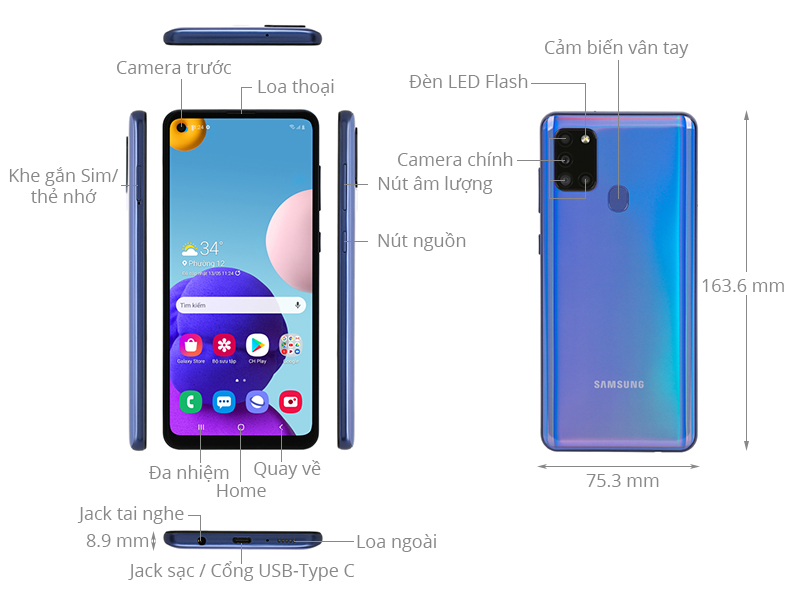 Samsung Galaxy A21s (6GB/64GB)