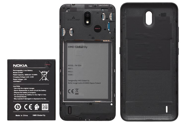 Điện thoại Nokia C2 Màu Đen