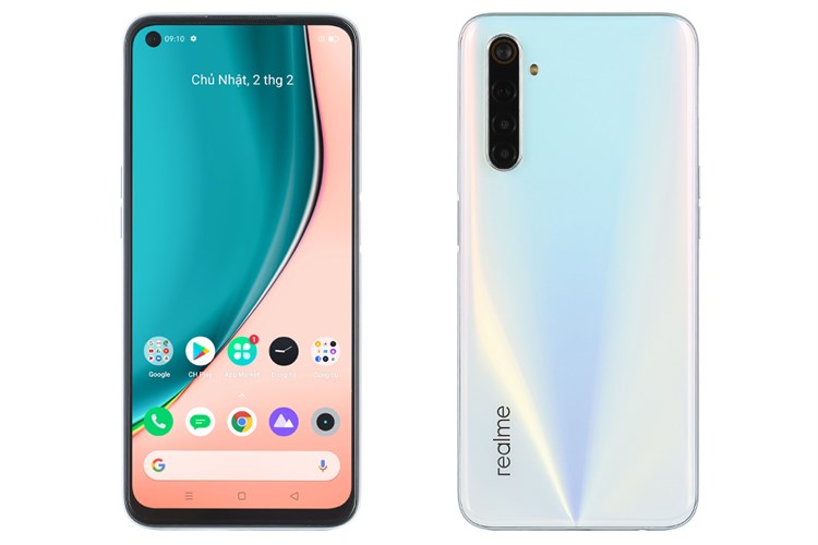 Điện thoại realme 6 (8GB/128GB) Màu Trắng
