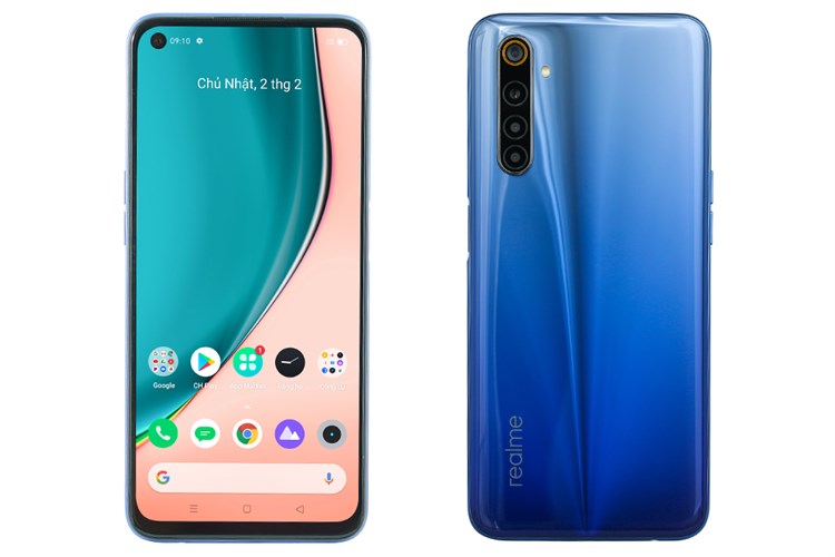 Điện thoại realme 6 (8GB/128GB) Màu Xanh Dương
