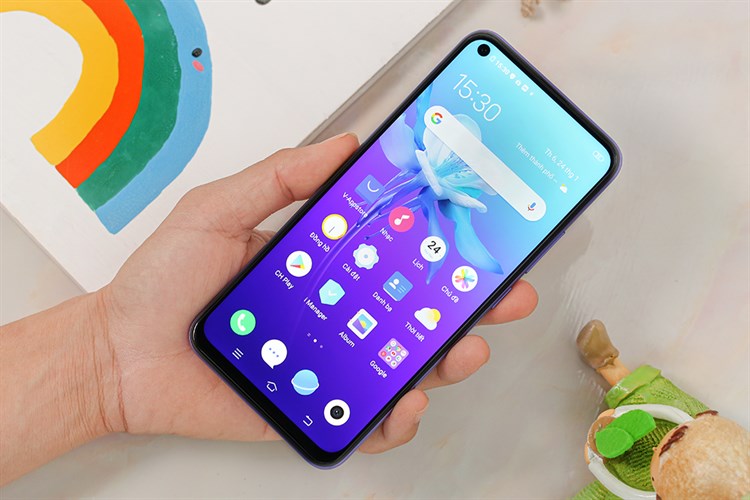 Điện thoại Vivo Y50 Màu Xanh Dương