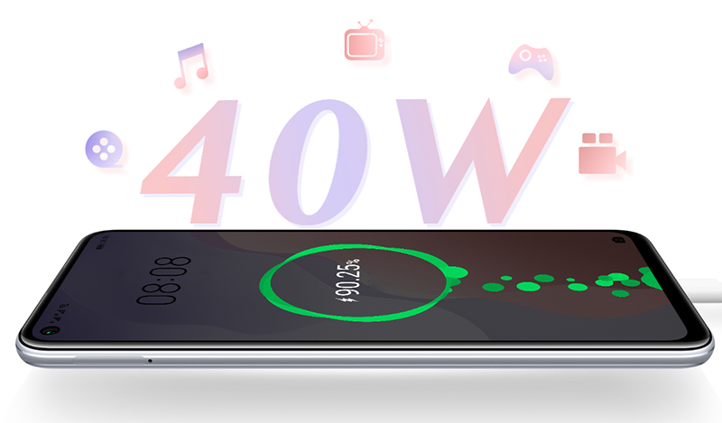 Huawei Nova 7 SE | Sạc nhanh 40 W