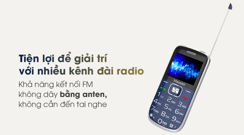 Điện thoại Masstel Fami P20