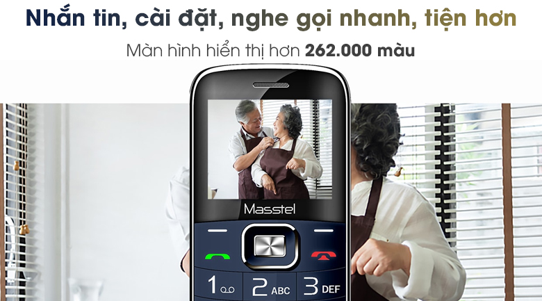 Điện thoại Masstel Fami P20