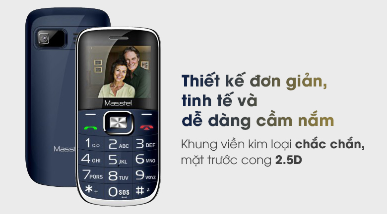 Điện thoại Masstel Fami P20